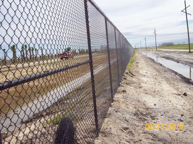 New fence job